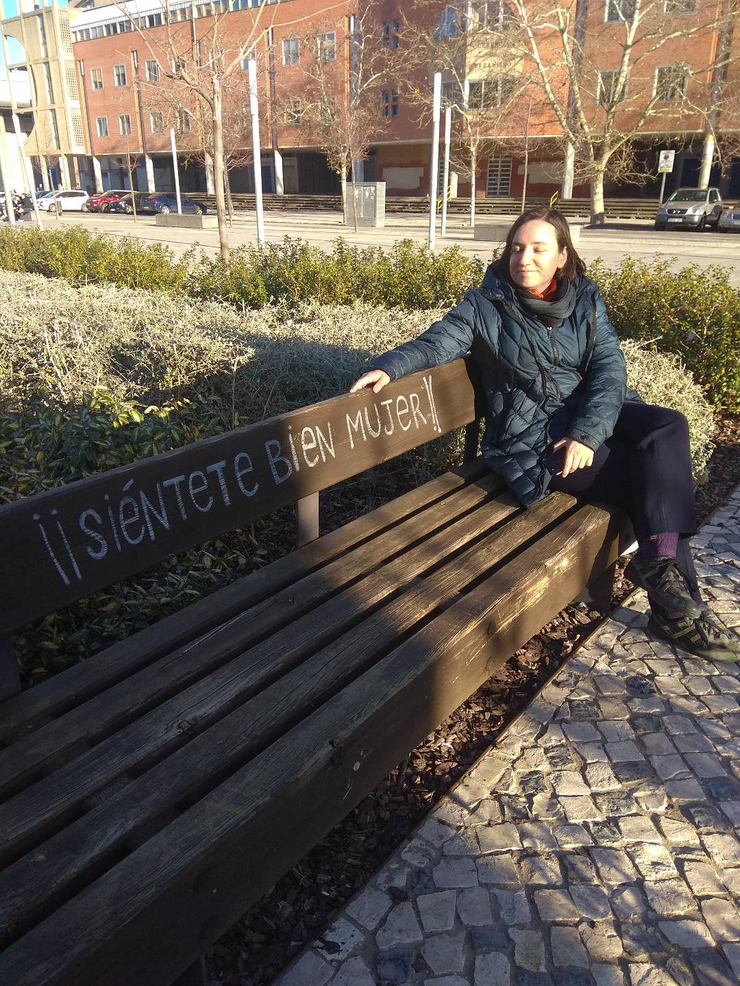 Isabel Bueso González sentada